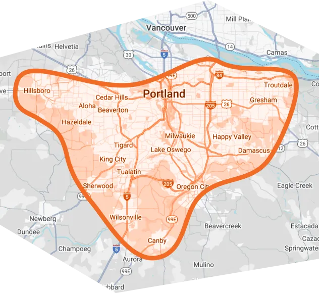 Service Area Map